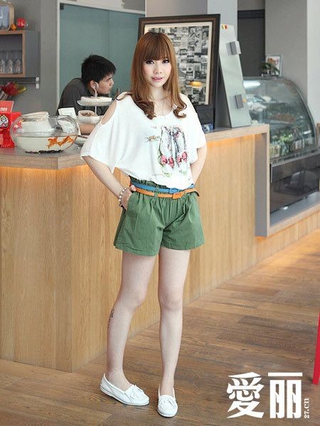 圆脸粗臂小妞穿衣 显瘦遮肉是王道(4) 圆脸粗臂小妞穿衣 显瘦遮肉是王道(4)