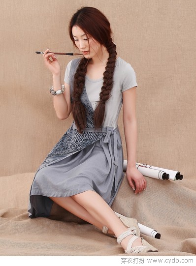 如许穿 宛如画中走来