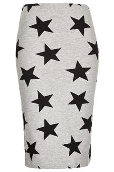 英国正品代购TOPSHOP时尚高街可爱星星图案包身半身裙