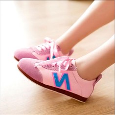 韩版学院风糖果休闲鞋运动鞋单鞋球鞋帆布鞋平底鞋女