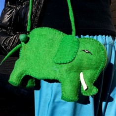 正品尼泊尔包包羊毛毡子印度大象包泰囧