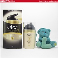 香港代购Olay七重功效修复面霜七效日霜多效修护防晒霜
