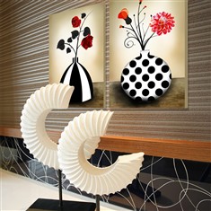 正品抽象三联画立体感强现代装饰画客厅餐厅墙壁挂画